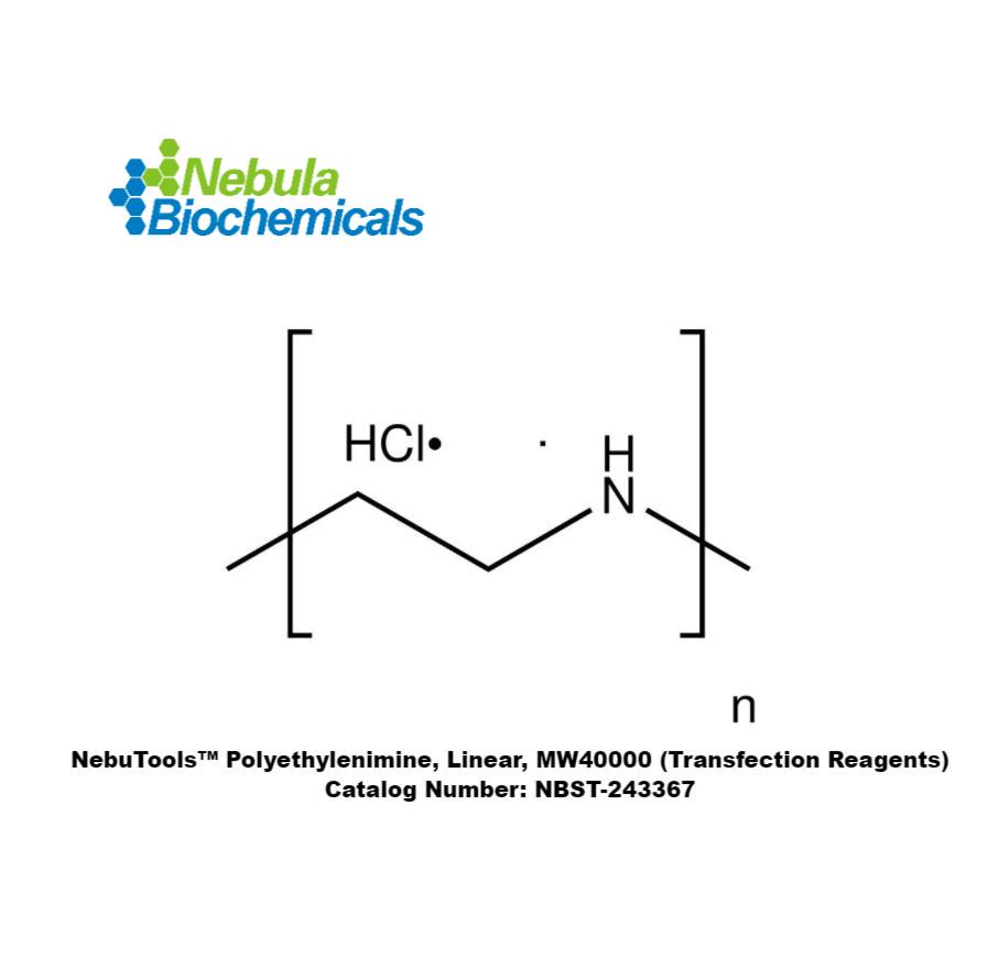 PEI40000, 線性聚乙烯亞胺40000,PEI40000, Polyethylenimine, Linear, MW40000