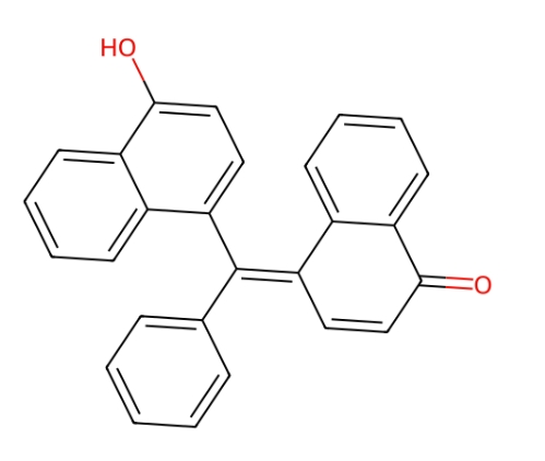 α-萘酚醌苯基甲烷,alpha-Naphtholbenzein