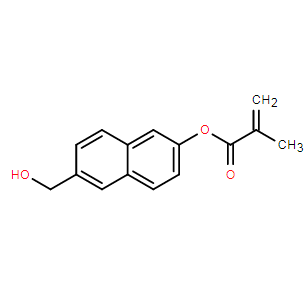 6-(羥甲基)萘-2-基 甲基丙烯酸酯,6-(Hydroxymethyl)naphthalen-2-yl methacrylate