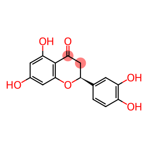 圣草酚,(S)-2-(3,4-dihydroxyphenyl)-2,3-dihydro-5,7-dihydroxy-4-benzopyrone