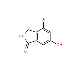 4-溴-2,3-二氢-6-羟基-1H-异吲哚-1-酮