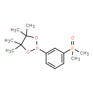 (3-(4,4,5,5-四甲基-1,3,2-二氧硼雜環(huán)戊烷-2-基)苯基)二甲基氧化膦,Dimethyl(3-(4,4,5,5-tetramethyl-1,3,2-dioxaborolan-2-yl)phenyl)phosphine oxide
