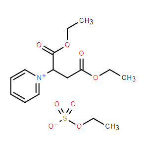 1-(1,4-二乙氧基-1,4-二氧代丁-2-基)吡啶-1-鎓 乙基硫酸鹽,1-(1,4-Diethoxy-1,4-dioxobutan-2-yl)pyridin-1-ium ethyl sulfate