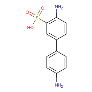 4,4'-diamino[1,1'-biphenyl]-3-sulphonic acid