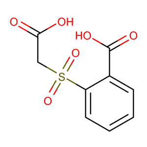 2-[(carboxymethyl)sulphonyl]benzoic acid