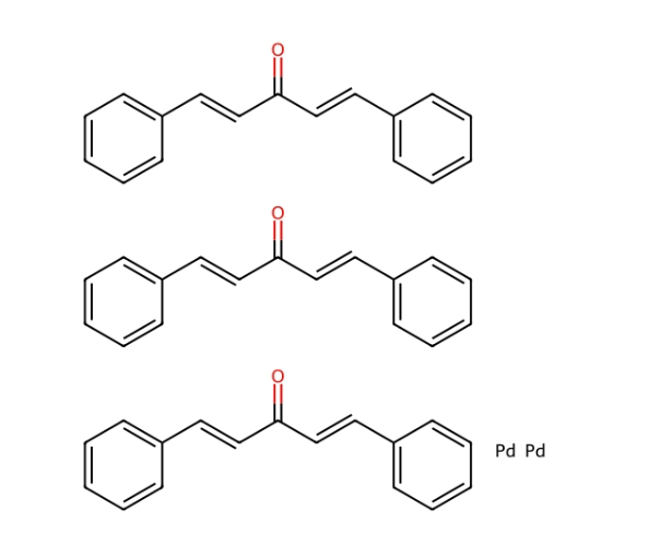 三(二亞芐基丙酮)二鈀(0),Tris(dibenzylideneacetone)dipalladium(0)