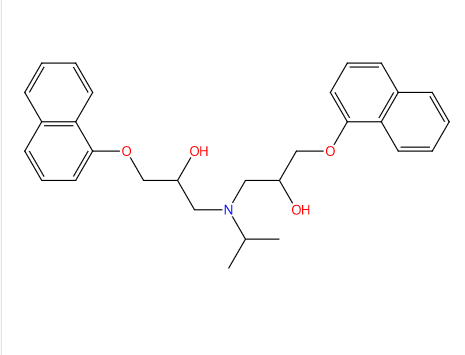 普萘洛爾雜質(zhì)B,1,1'-[(1-Methylethyl)imino]bis[3-(1-naphthalenyloxy)-2-propanol