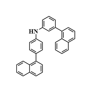 3-(1-萘基)-N-(4-(1-萘基)苯基)苯胺,3-(1-naphthalenyl)-N-[4-(1-naphthalenyl)phenyl]-Benzenamine