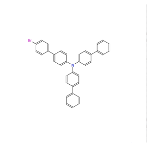 N,N-双(联苯-4-基)-4'-溴联苯-4-胺