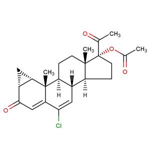 醋酸環(huán)丙孕酮；環(huán)丙氯地孕酮；Cyproterone acetate