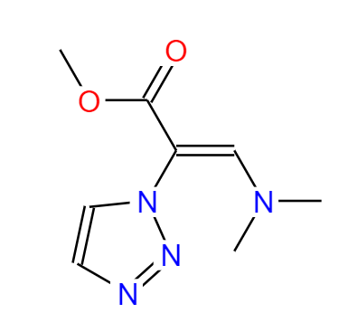 3-(二甲基氨基)-2-(1H-1,2,3-三唑-1-基)丙烯酸甲酯,3-(Dimethylamino)-2-(1H-1,2,3-triazol-1-yl)acrylic acid methyl ester