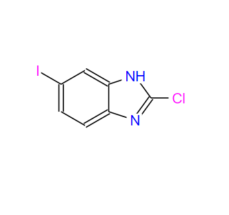 2-氯-6-碘-1H-苯并咪唑,1H-BENZIMIDAZOLE, 2-CHLORO-5-IODO-