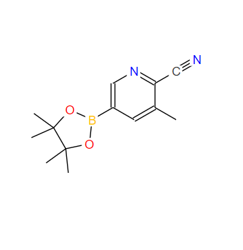 3-甲基-5-(4,4,5,5-四甲基-1,3,2-二氧硼戊环-2-基)-2-氰基吡啶,2-Cyano-3-methylpyridine-5-boronic acid,pinacol ester