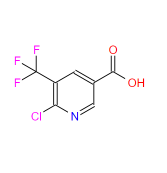 2-氯-3-三氟甲基吡啶-5-甲酸,6-Chloro-5-(trifluoromethyl)pyridine-3-carboxylic acid