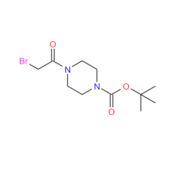 4-(2-溴乙酰基)哌嗪-1-羧酸叔丁酯,tert-butyl 4-(2-broMoacetyl)piperazine-1-carboxylate