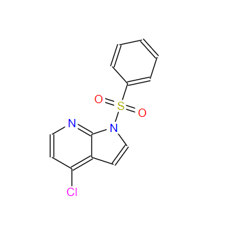 4-氯-1-苯磺?；?1H-吡咯并[2,3-B]吡啶,1H-Pyrrolo[2,3-b]pyridine, 4-chloro-1-(phenylsulfonyl)-