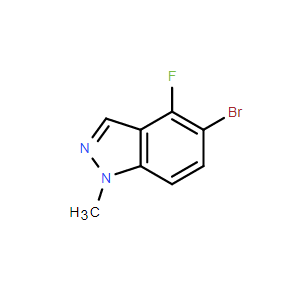 5-溴-4-氟-1-甲基-1H-吲唑,5-Bromo-4-fluoro-1-methyl-1H-indazole