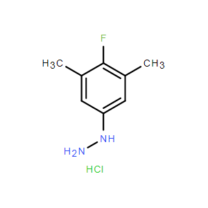 (4-氟-3,5-二甲基苯基)肼鹽酸鹽,(4-Fluoro-3,5-dimethylphenyl)hydrazine hydrochloride