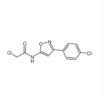 Acetamide, 2-chloro-N-[3-(4-chlorophenyl)-5-isoxazolyl]-,Acetamide, 2-chloro-N-[3-(4-chlorophenyl)-5-isoxazolyl]-