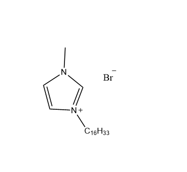 1-十六基-3-甲基咪唑溴鹽,1-hexadecyl-3-methylimidazolium bromide