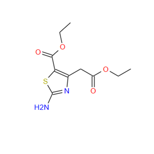 38067-29-7;2-氨基-4-(2-乙氧基-2-氧代乙基)噻唑-5-羧酸乙酯;ethyl 2-aMino-4-(2-ethoxy-2-oxoethyl)thiazole-5-carboxylate