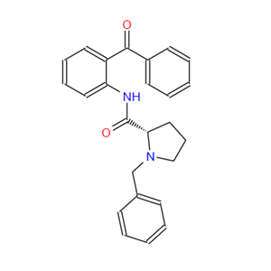 96293-17-3;(R)-2- [N'-(N-芐基脯氨酰)氨基]二苯甲酮;(S)-2-[N'-(N-BENZYLPROLYL)AMINO]BENZOPHENONE