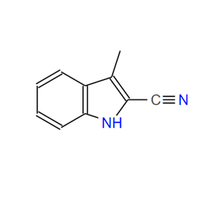 13006-59-2;2-氰基-3-甲基吲哚;1H-Indole-2-carbonitrile,3-methyl-