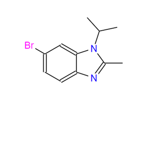 6-溴-1-異丙基-2-甲基-1H-苯并[D]咪唑,6-bromo-1-isopropyl-2-methyl-1H-benzo[d]imidazole