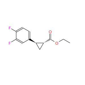 1006376-61-9?；(1R,2R)-2-(3,4-二氟苯基)環(huán)丙烷羧酸乙酯；(1R,2R)-ethyl2-(3,4-difluorophenyl)cyclopropane carboxylate