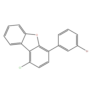 4-(3-bromophenyl)-1-chlorodibenzo[b,d]furan