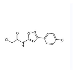 Acetamide, 2-chloro-N-[3-(4-chlorophenyl)-5-isoxazolyl]-,Acetamide, 2-chloro-N-[3-(4-chlorophenyl)-5-isoxazolyl]-