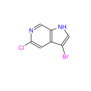 1167056-96-3?；3-溴-5-氯-1H-吡咯并[2,3-c]吡啶；3-Bromo-5-chloro-1H-pyrrolo[2,3-c]pyridine