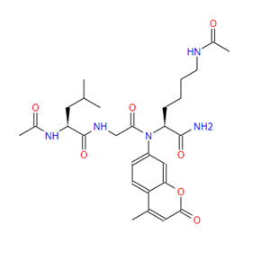 660847-06-3；(S)-6-乙酰氨基-2-(2-((S)-2-乙酰氨基-4-甲基戊酰胺基)乙酰氨基)-N-(4-甲基-2-氧代-2H-色烯-7-基)己酰胺；HDAC INHIBITOR