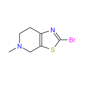 143150-92-9；2-溴-5-甲基-4,5,6,7-四氫噻唑并[5,4-C]吡啶；2-Bromo-5-methyl-4,5,6,7-tetrahydrothiazolo[5,4-c]pyridine