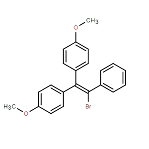 4,4'-(2-bromo-2-phenylethene-1,1- diyl)bis(methoxybenzene)