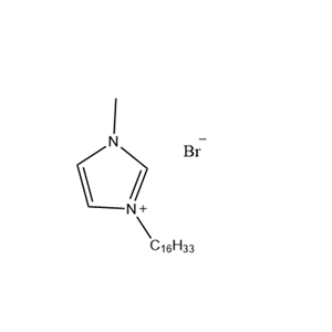 1-十六基-3-甲基咪唑溴鹽,1-hexadecyl-3-methylimidazolium bromide