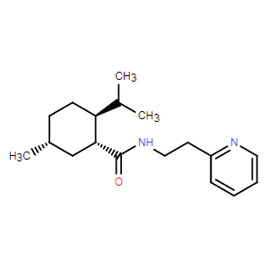 （1R，2S，5R）-5-甲基-2-丙烷-2-基-N-（2-吡啶-2-基乙基）环己烷-1-甲酰胺