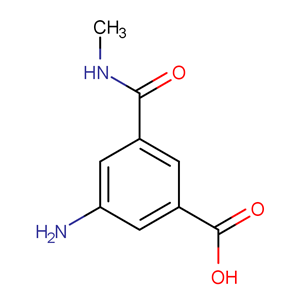 3-氨基-5-羧基-N-甲基苯甲酰胺
