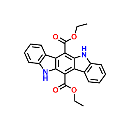 diethyl 5,11-dihydroindolo[3,2-b]carbazole-6,12-dicarboxylate