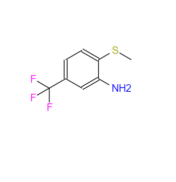 3-氨基-4-(甲基硫代)三氟甲苯,3-Amino-4-(methylthio)benzotrifluoride