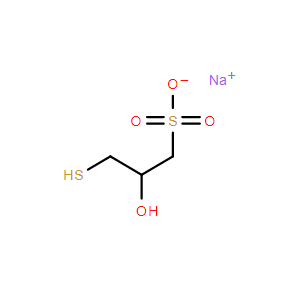 羥丙基硫代硫酸鈉,sodium 2-hydroxy-3-mercaptopropanesulphonate