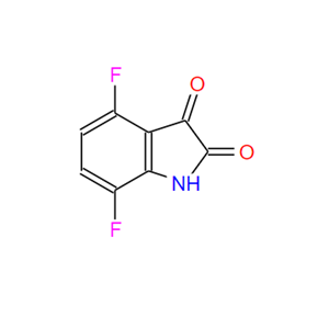 749240-52-6；4,7-二氟靛红；4,7-Difluoro-1H-indole-2,3-dione