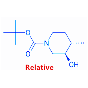 反式-3-羟基-4-甲基哌啶-1-羧酸叔丁酯