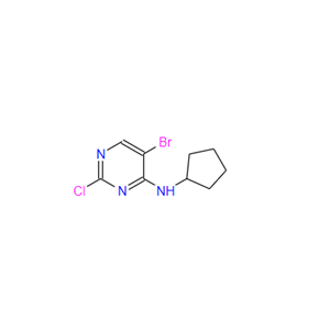 5-溴-2-氯-N-环戊胺嘧啶-4胺733039-20-8