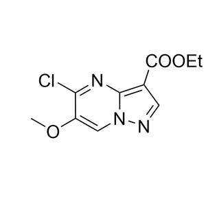 5-氯-6-甲氧基吡唑并[1,5-a]嘧啶-3-羧酸乙酯