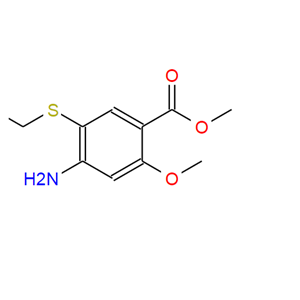 4-氨基-5-乙硫基-2-甲氧基苯甲酸甲酯