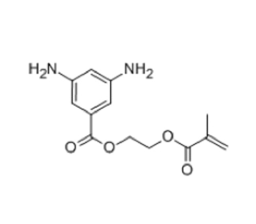 2-(甲基丙烯酸)乙酯3,5-二氨基苯甲酸,2-(Methacryloyloxy)ethyl3,5-diaminobenzoate,99%