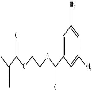 2-(甲基丙烯酸)乙酯3,5-二氨基苯甲,2-(2-methylprop-2-enoyloxy)ethyl 3,5-diaminobenzoate