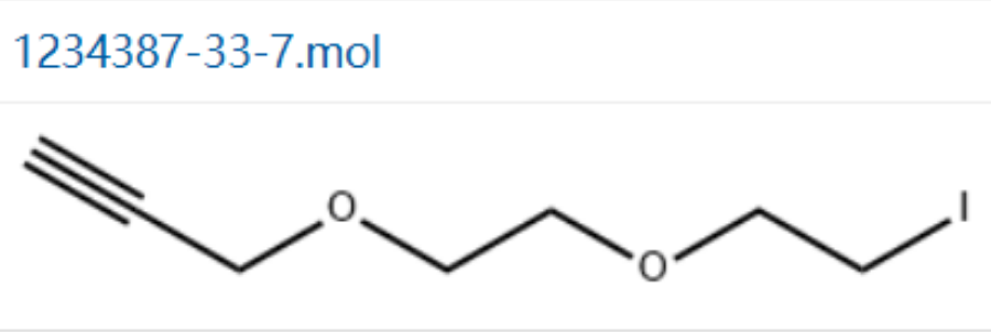 3-(2-(2-碘乙氧基)乙氧基)丙-1-炔,3-[2-(2-Iodoethoxy)-ethoxy]-propyne