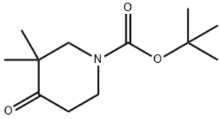 1-Boc-3,3-二甲基-4-氧代哌啶,1,1-Dimethylethyl 3,3-dimethyl-4-oxo-1-piperidinecarboxylate